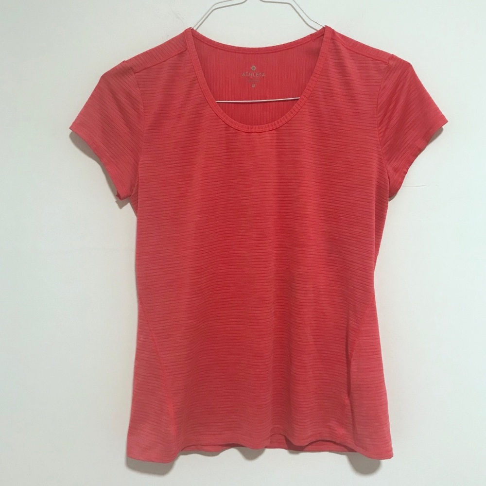 Athleta | Peach Short Sleeve Tee Workout M
